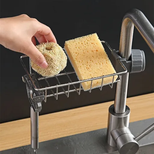 Kitchen Faucet Sponge Holder (1 pc)
